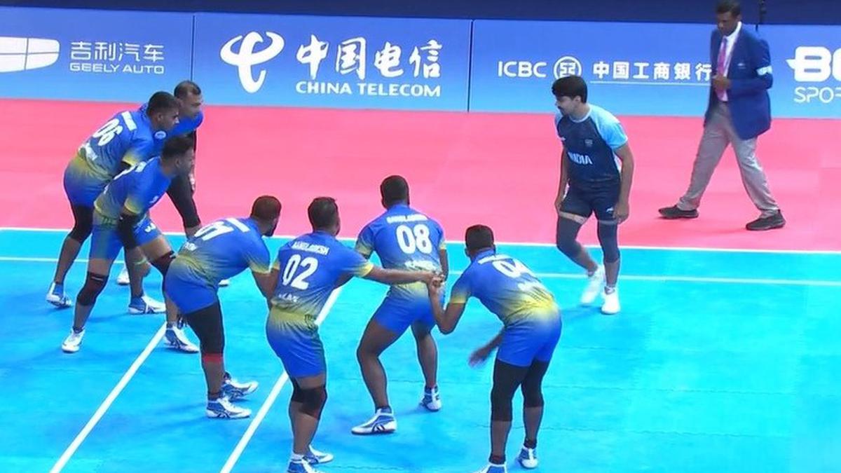 India Vs Chinese Taipei Men S Kabaddi At Asian Games Highlights Hot